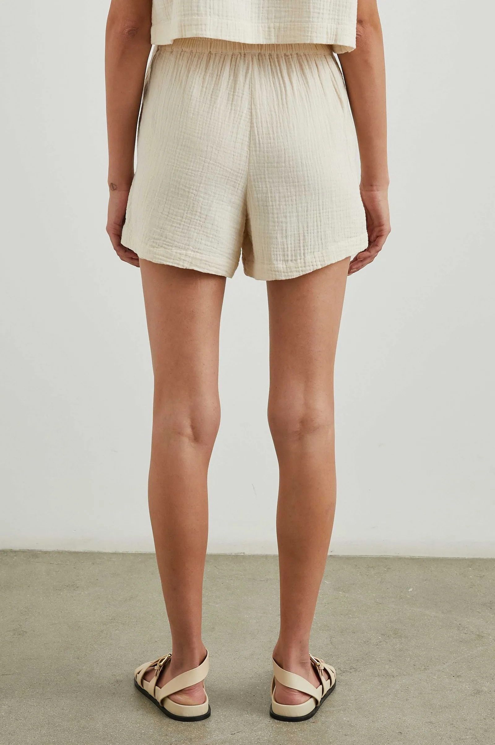 Vrouwen Rails Leighton Kort - Vlas