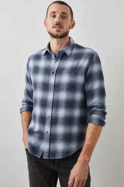 Heren Rails Lennox Overhemd - Denim Schaduw