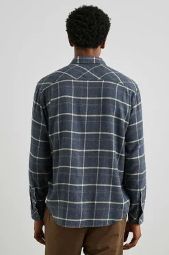 Heren Rails Lennox Shirt - Shadow Tarwe Melange
