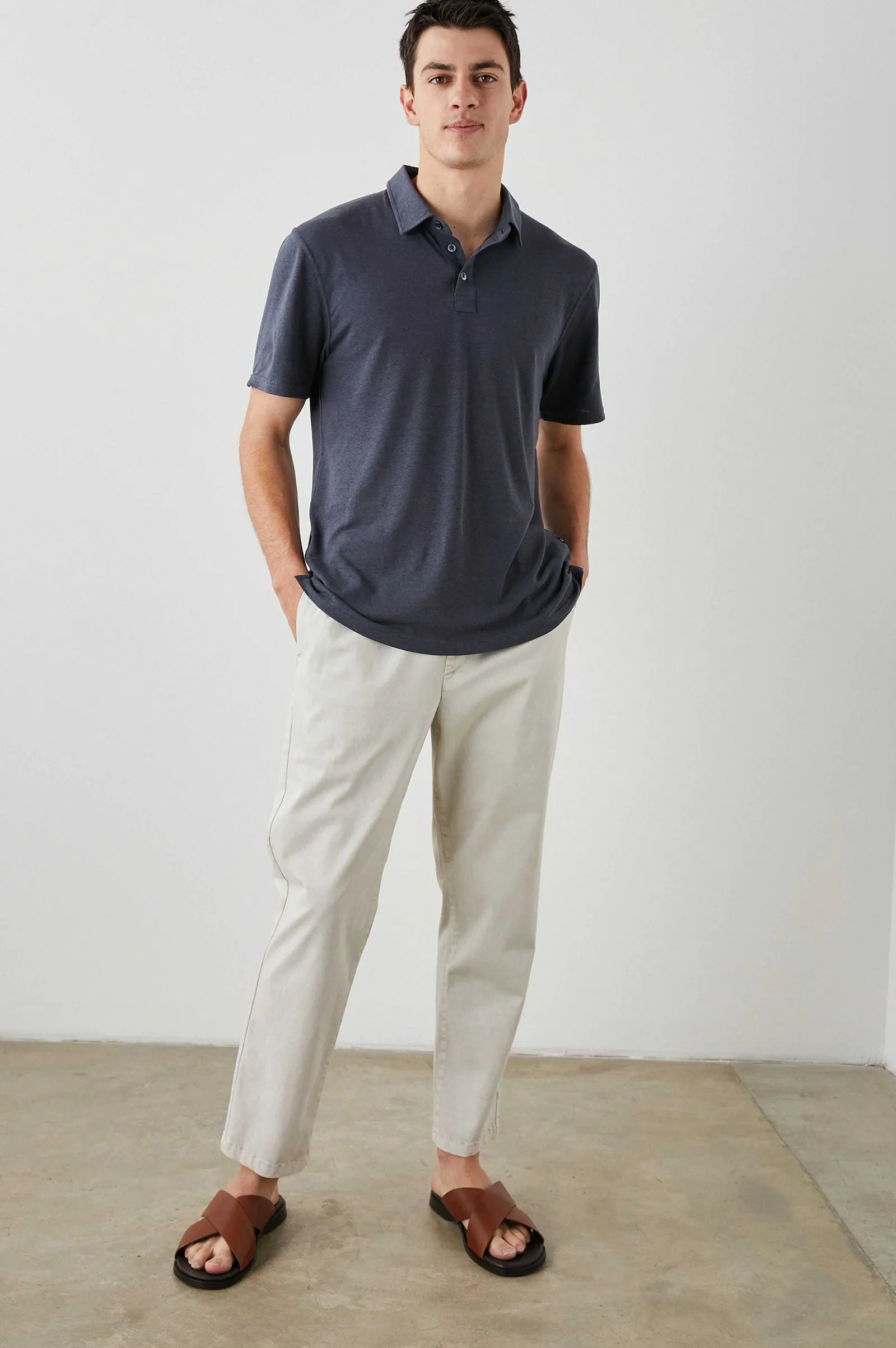 Heren Rails Levant Poloshirt - Wraith