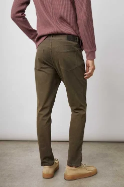 Heren Rails Lewis Broek - Donker Olijf