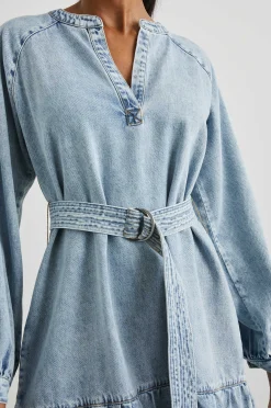 Vrouwen Rails Lila Jurk - Faded Indigo