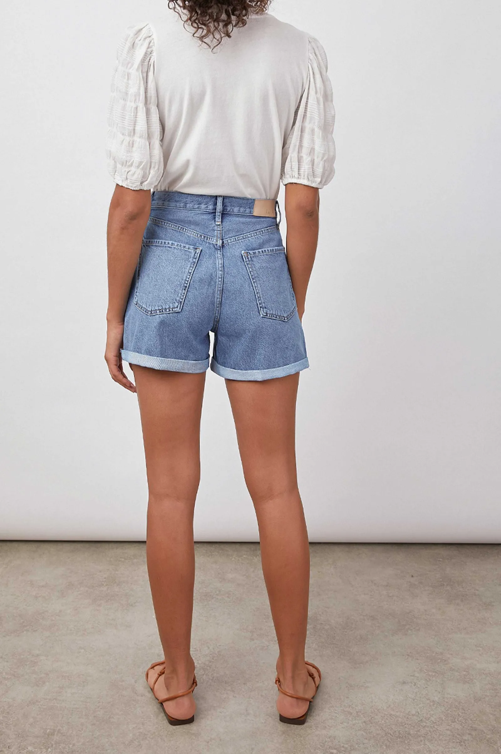 Vrouwen Rails Liza Top - Witte Seersucker