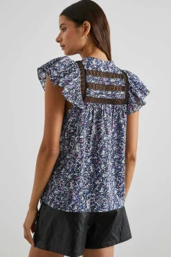 Vrouwen Rails Louella Top - Middernacht Hyacint