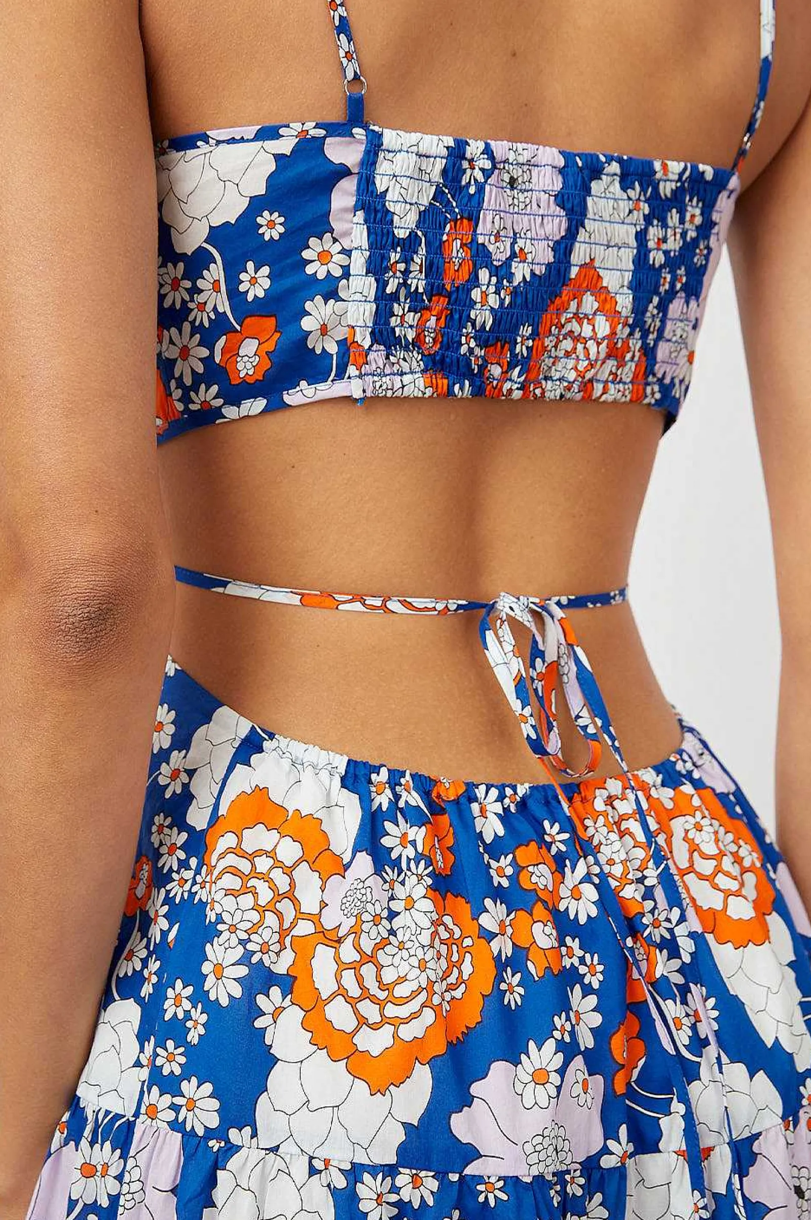 Vrouwen Rails Lourdes Jurk - Kobalt Bloemen