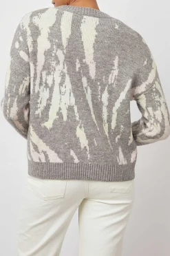 Vrouwen Rails Maagd Sweater - Grijze Tie-Dye