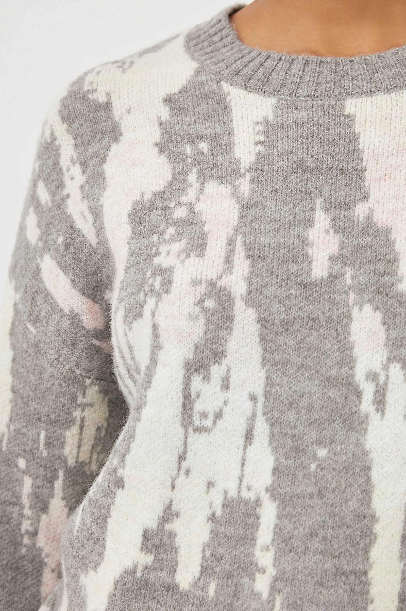 Vrouwen Rails Maagd Sweater - Grijze Tie-Dye