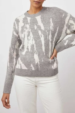 Vrouwen Rails Maagd Sweater - Grijze Tie-Dye