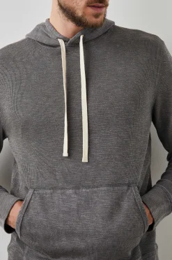 Heren Rails Mammoet Hoodie - Gewassen Zwart
