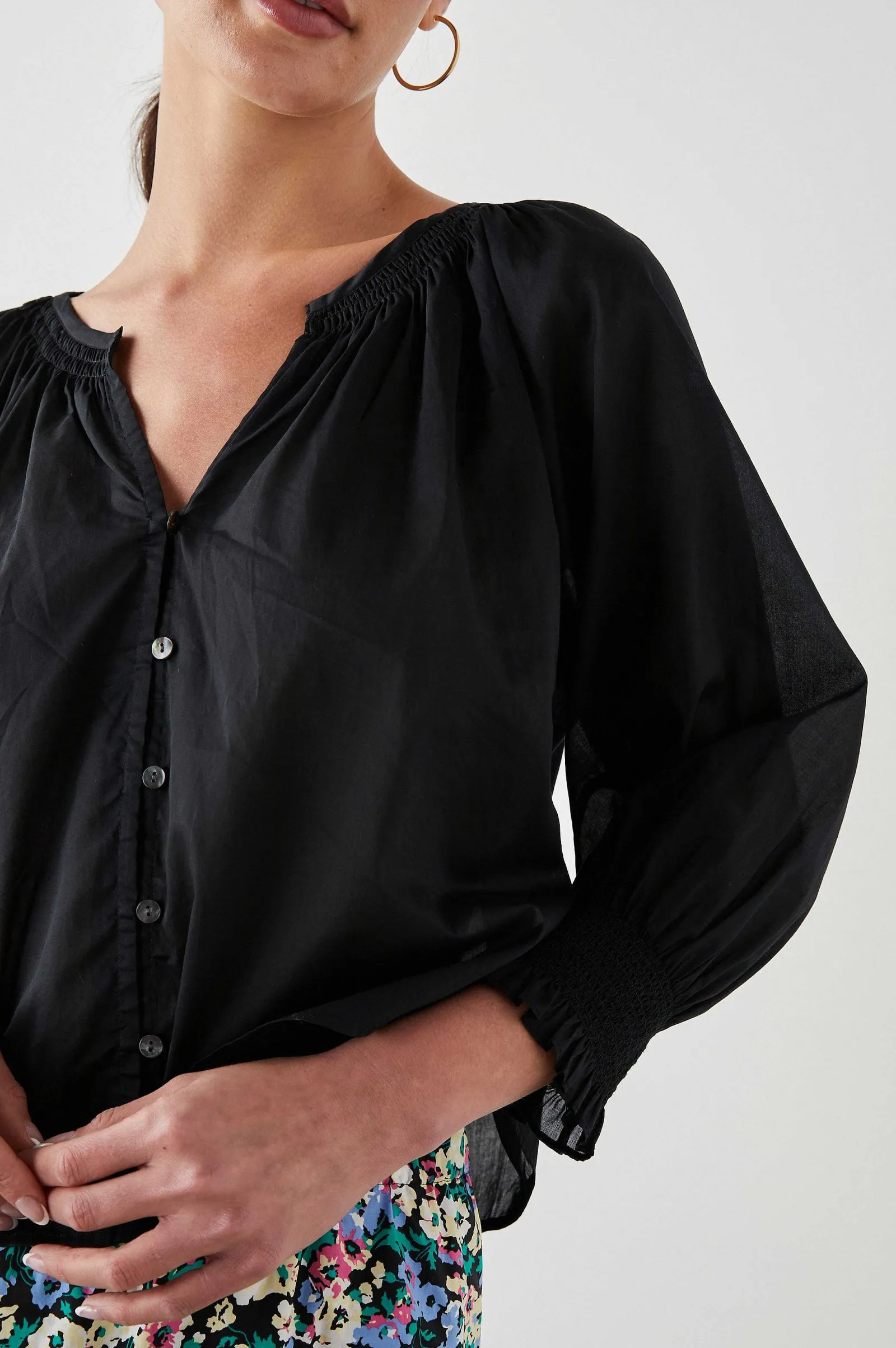 Vrouwen Rails Mariah Top - Waar Zwart