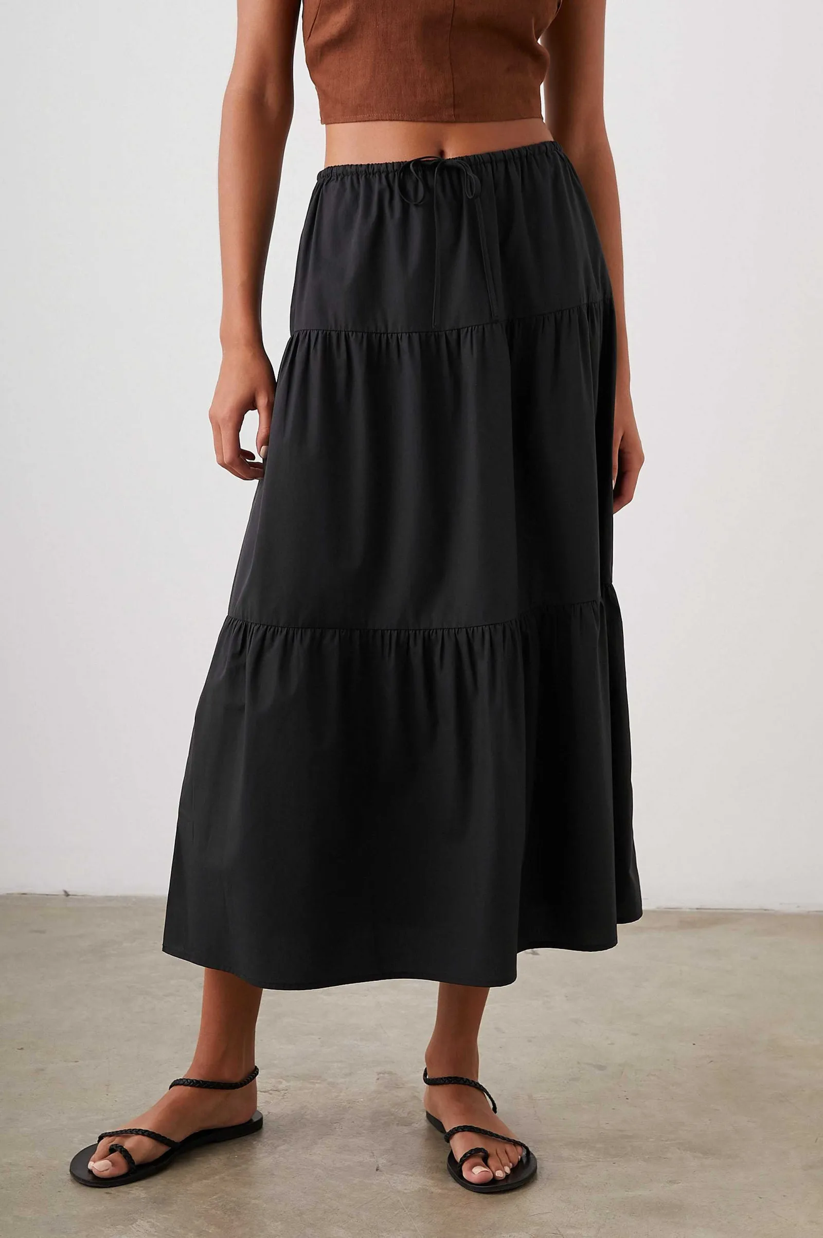 Vrouwen Rails Mary Rok - Zwart