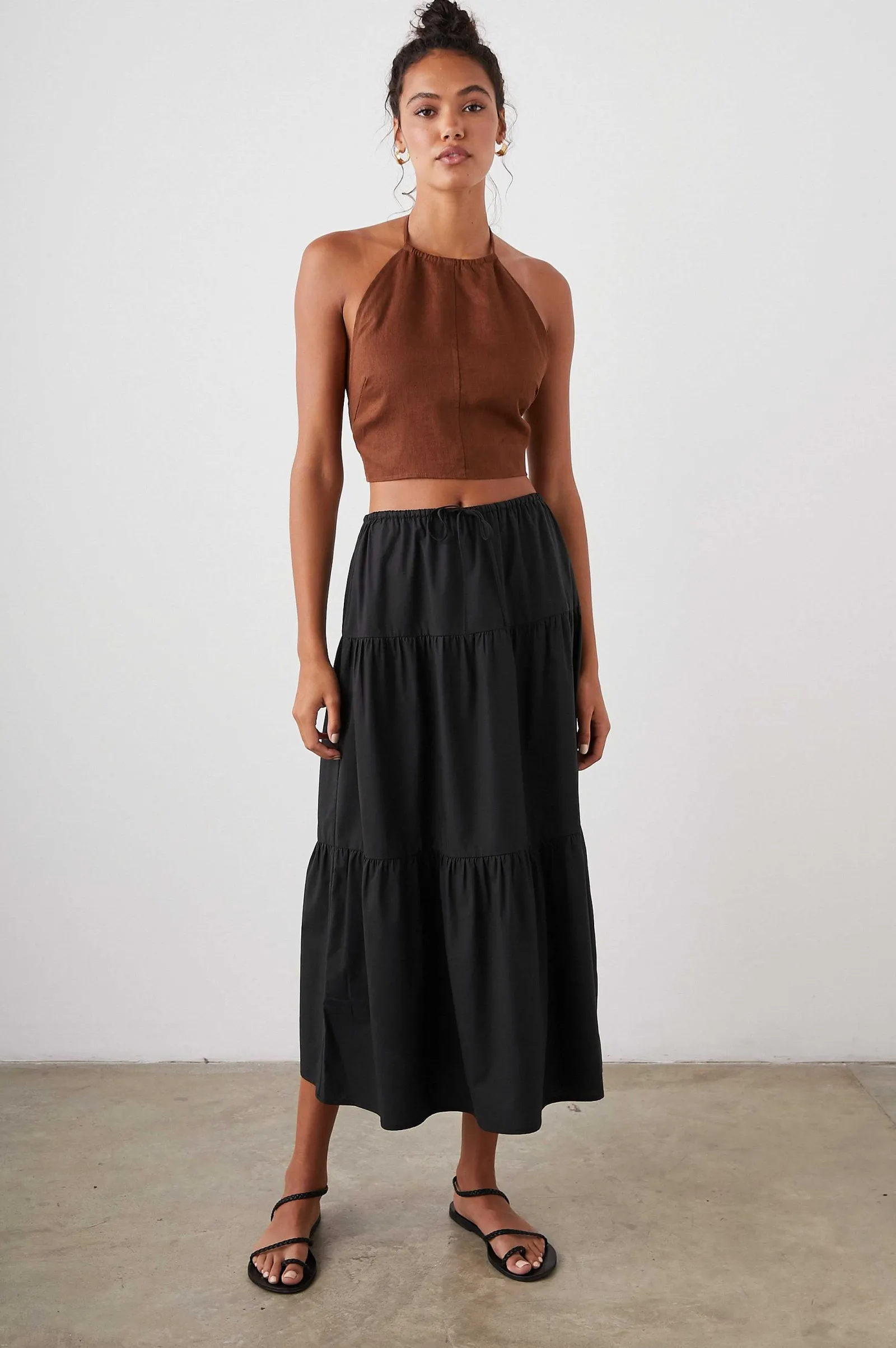 Vrouwen Rails Mary Rok - Zwart