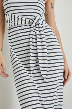 Vrouwen Rails Meg Jurk - Ivoor Marine Stripe
