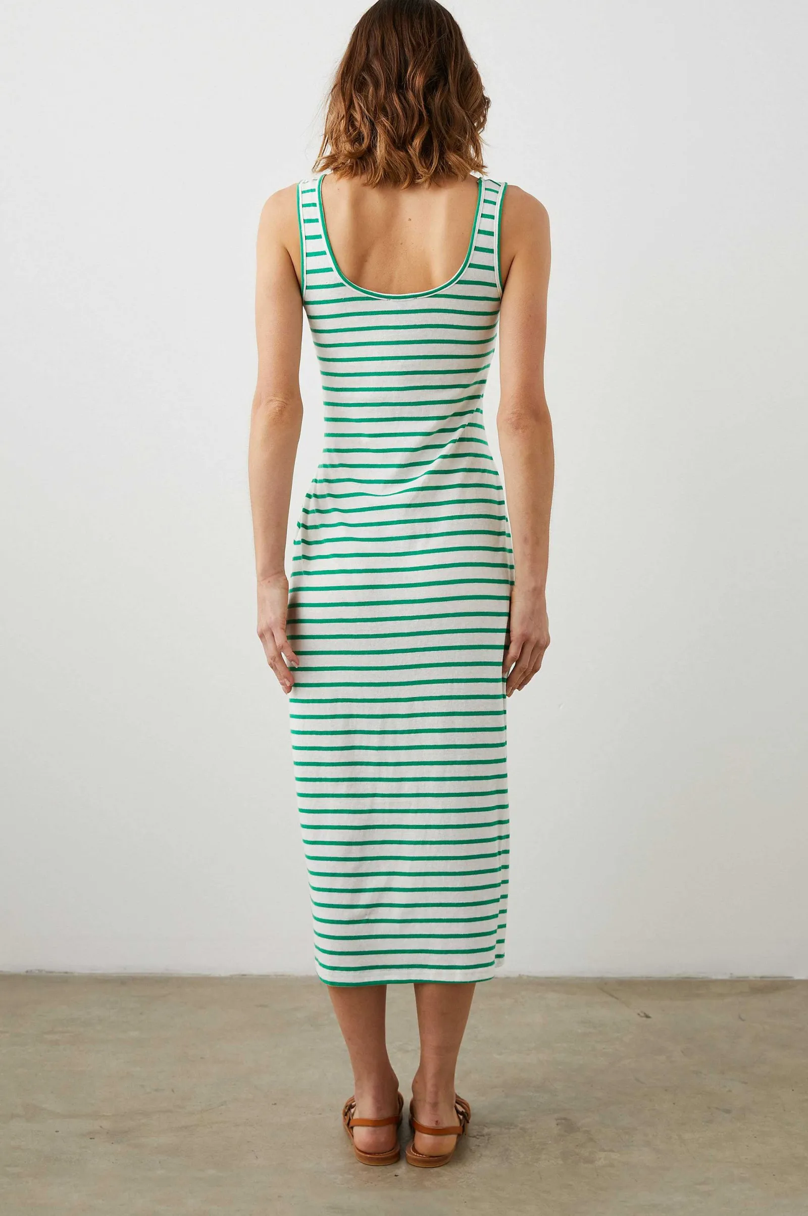 Vrouwen Rails Meg Jurk - Sailor Stripe Groen