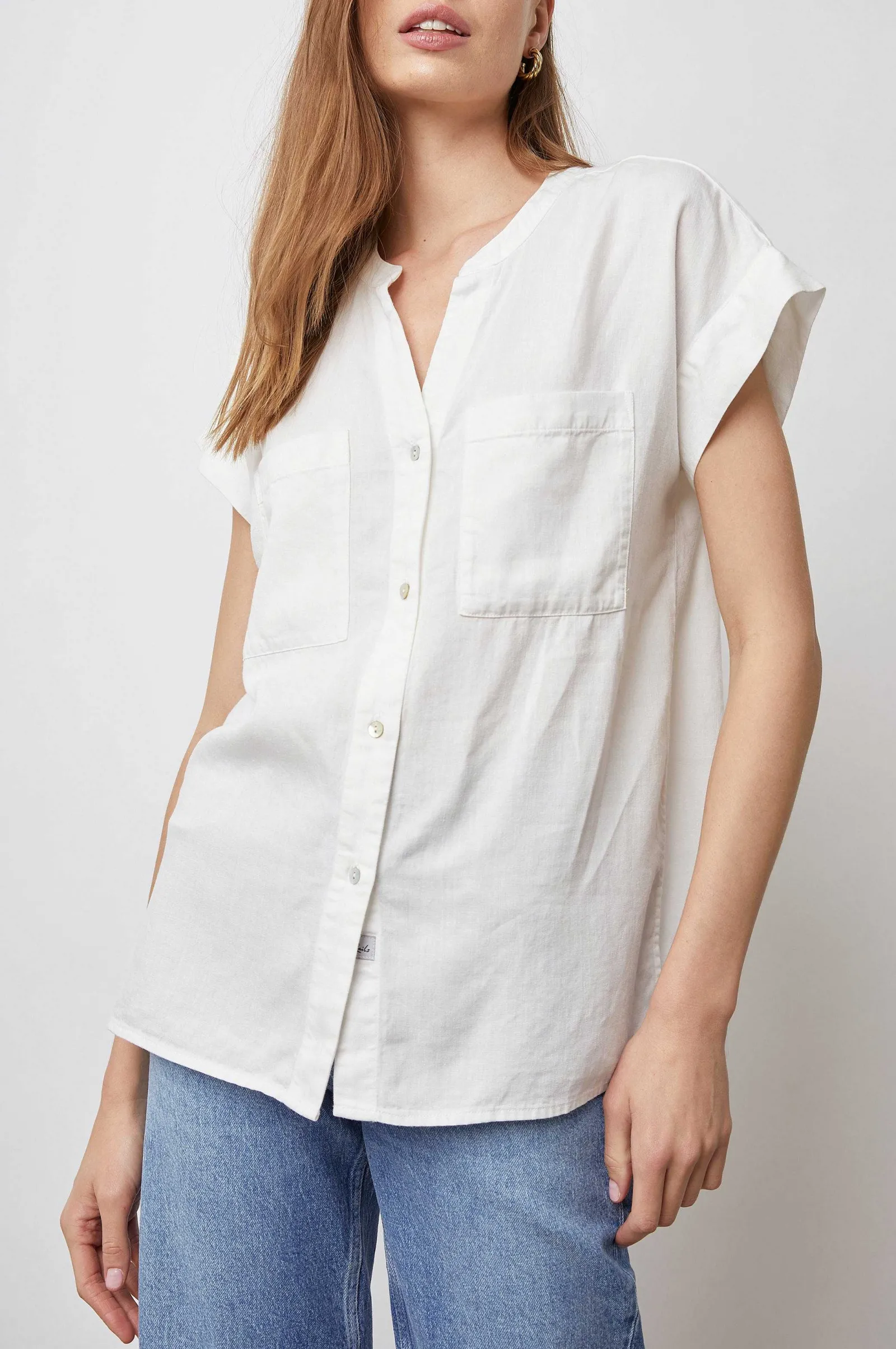 Vrouwen Rails Mel Overhemd - Wit