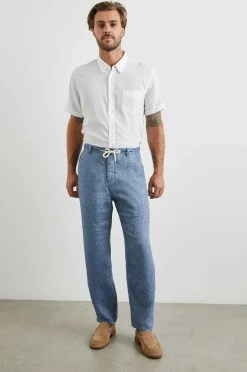 Heren Rails Mercer Broek - Blauwe Mirage