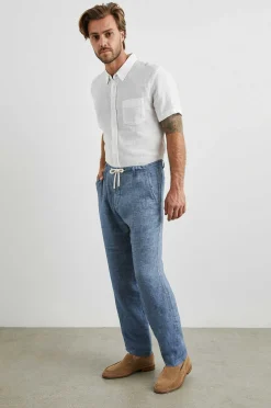 Heren Rails Mercer Broek - Blauwe Mirage