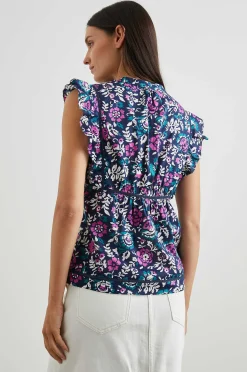 Vrouwen Rails Misha Top - Houtblok Bloemen