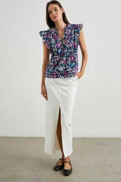 Vrouwen Rails Misha Top - Houtblok Bloemen