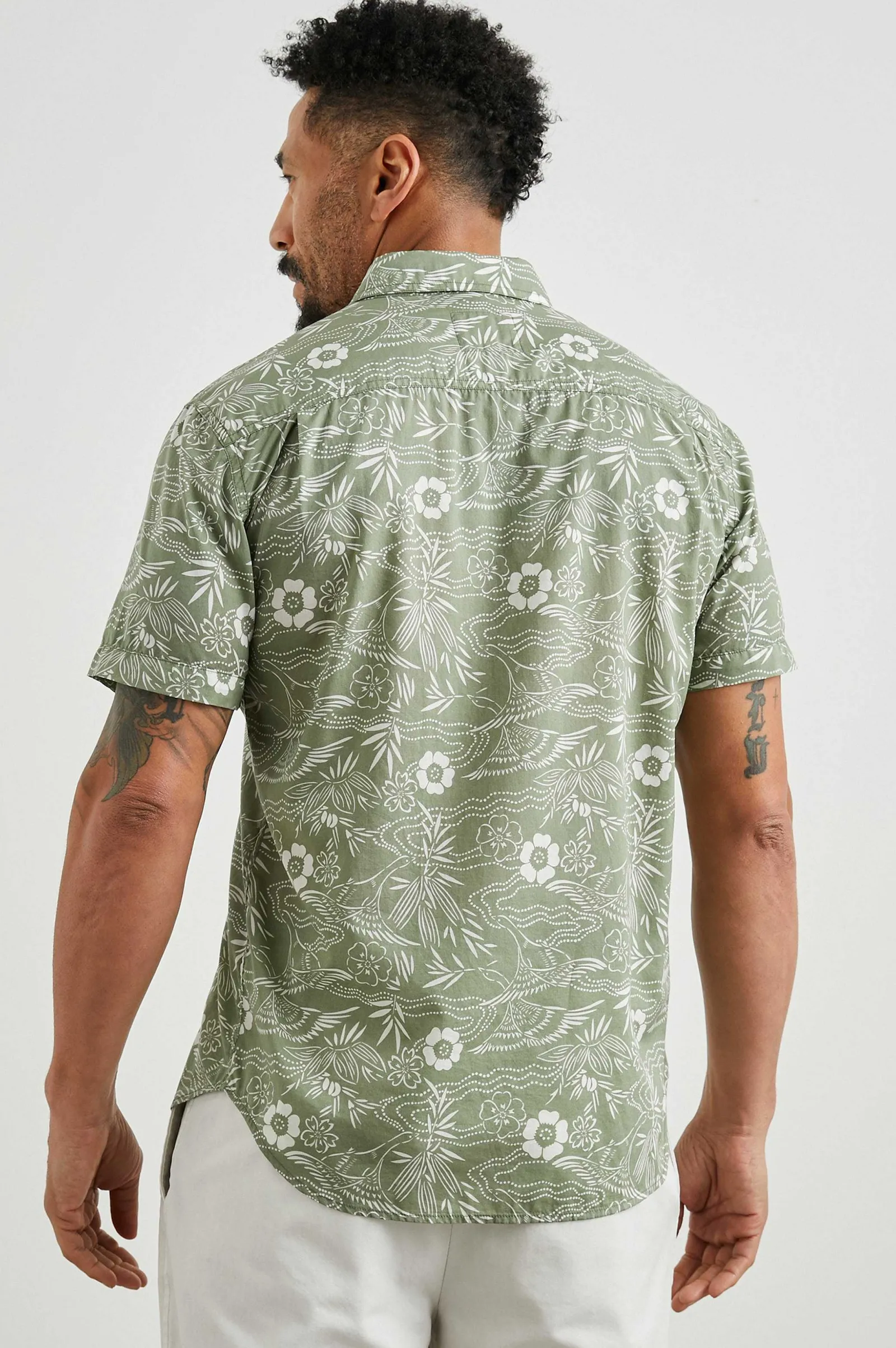 Heren Rails Monaco Shirt - Japanse Stencil Vermoeidheid