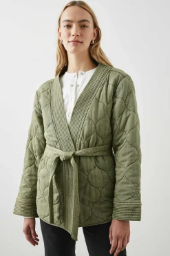 Vrouwen Rails Monterey Jas - Gewassen Olijf