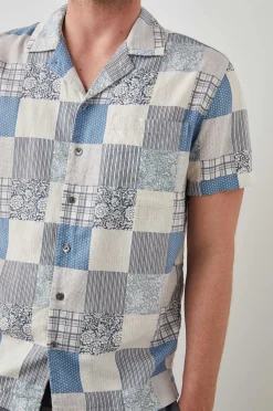 Heren Rails Moreno Shirt - Lente Patchwork