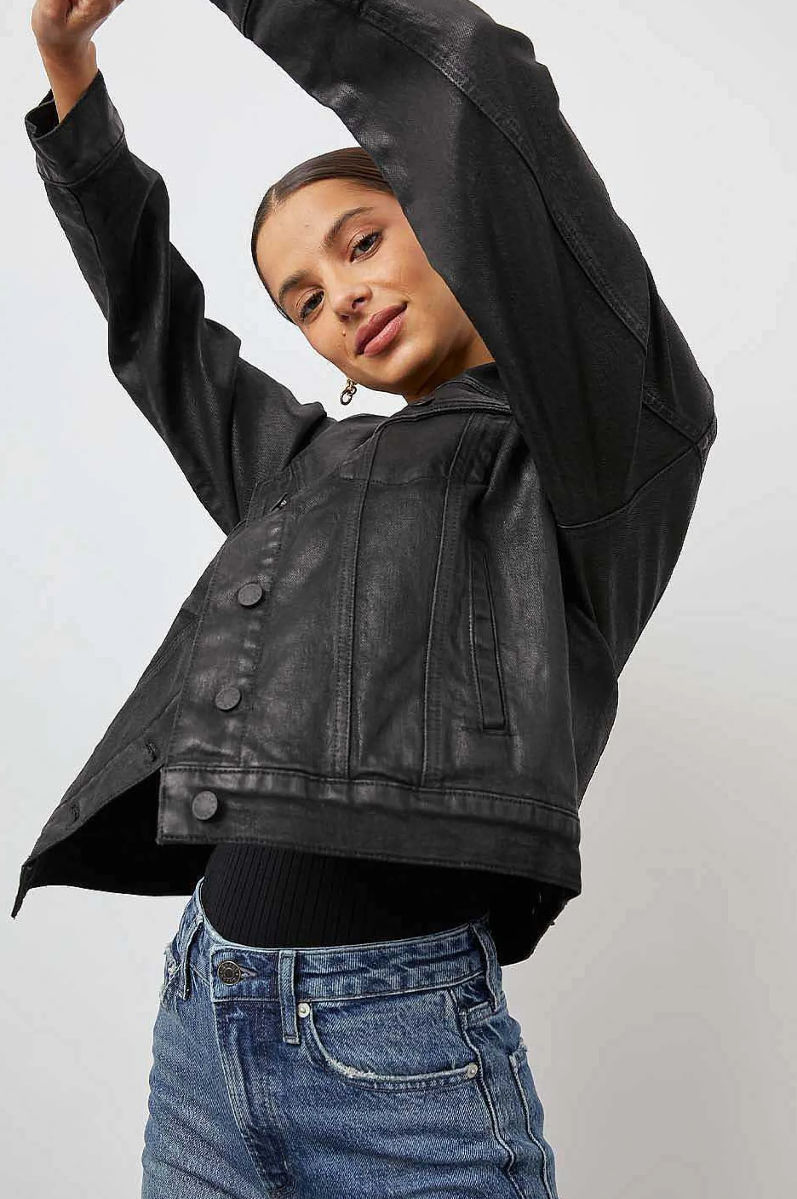 Vrouwen Rails Mulholland Jas - Gecoate Noir