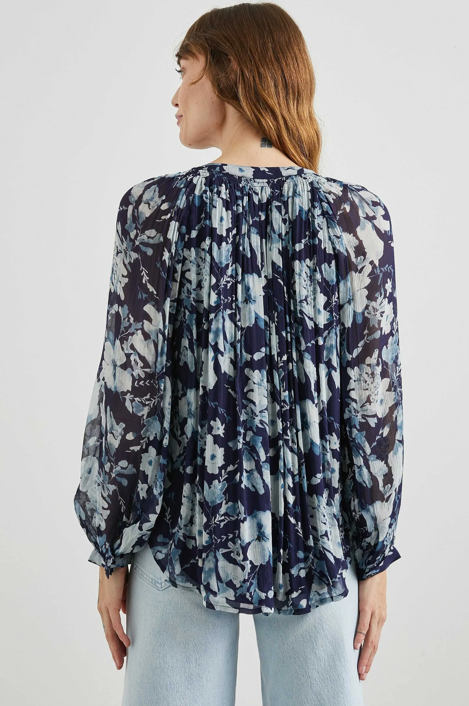 Vrouwen Rails Nessie Top - Indigo Bloesems