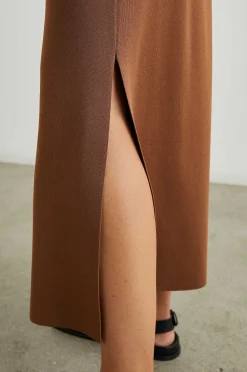 Vrouwen Rails Nora Rok - Cacao