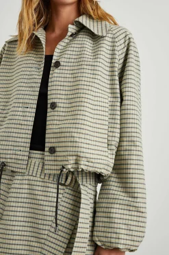 Vrouwen Rails North Jas - Sage Mini Ruit