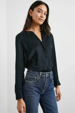 Vrouwen Rails Parel Top - Onyx Luipaard