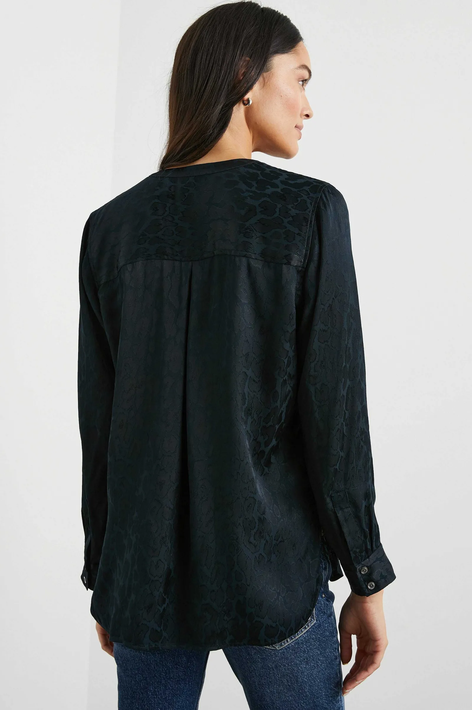 Vrouwen Rails Parel Top - Onyx Luipaard