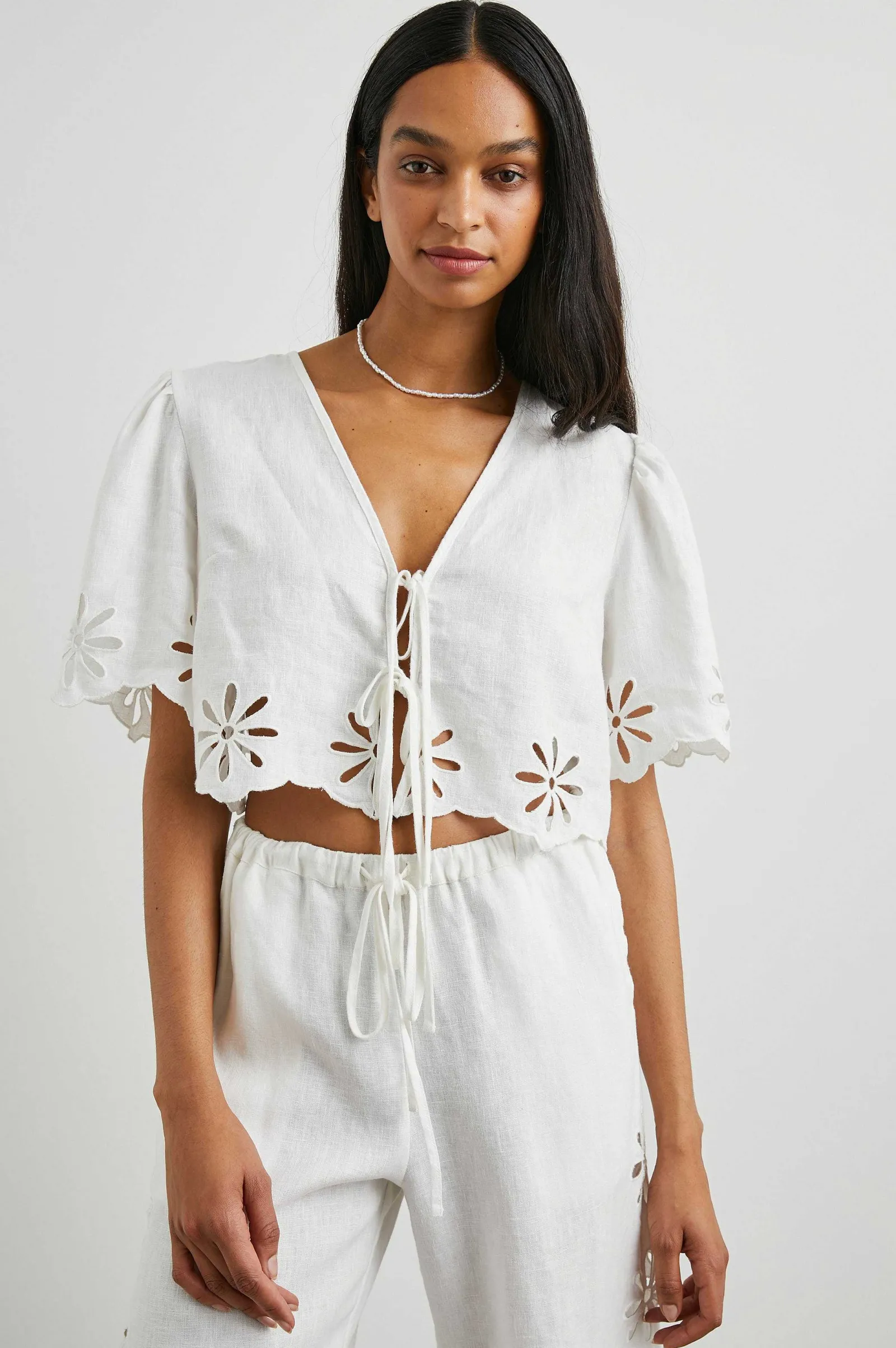 Vrouwen Rails Pari Top - Wit Oogje