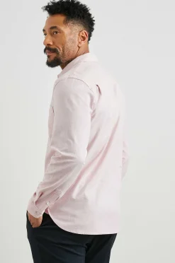 Heren Rails Perry Overhemd - Perfect Roze Oxford