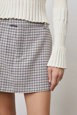 Vrouwen Rails Prim Rok - Lilac Marine Mini Ruit