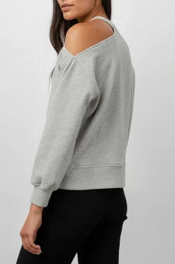 Vrouwen Rails Quincy Sweatshirt - Heather Grijs