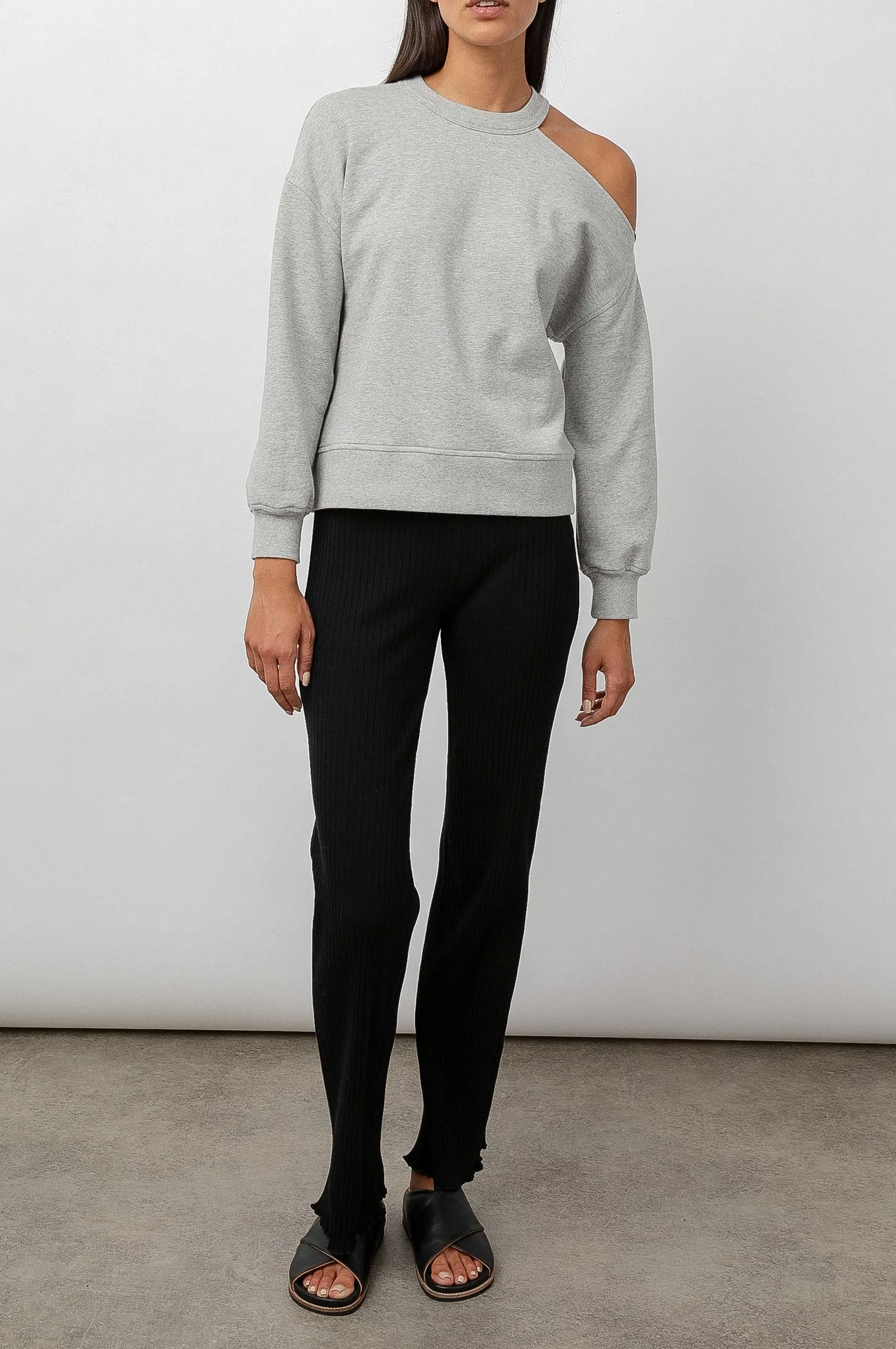 Vrouwen Rails Quincy Sweatshirt - Heather Grijs