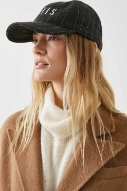 Vrouwen Rails Baseball Cap - Houtskool Krijtstreep