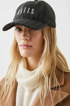 Vrouwen Rails Baseball Cap - Houtskool Krijtstreep