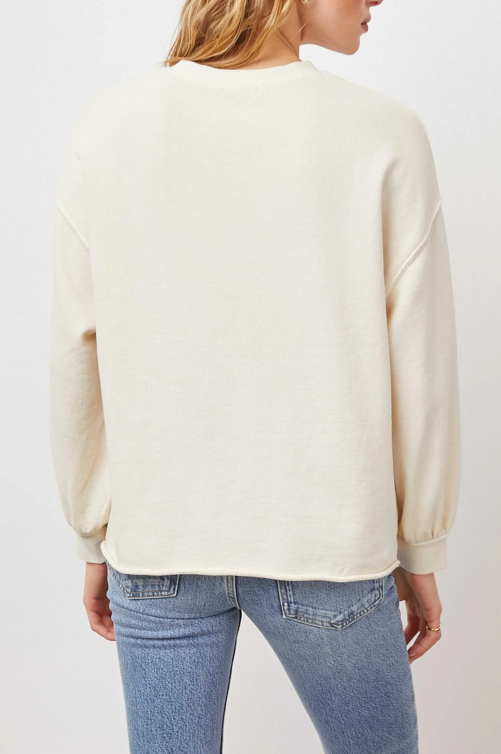 Vrouwen Rails Handtekening Sweatshirt - Ivoor