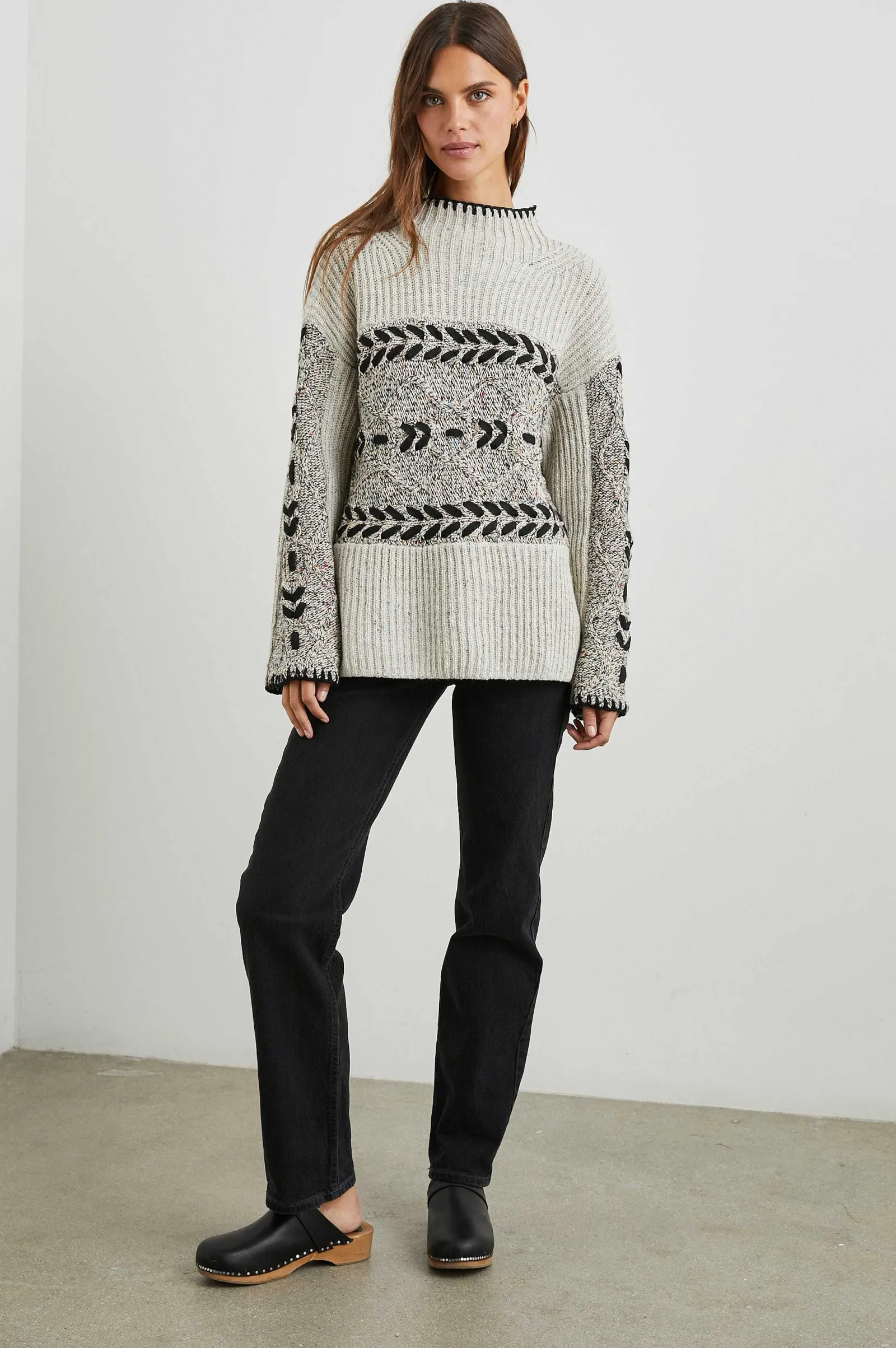 Vrouwen Rails Raini Trui - Heather Kabels