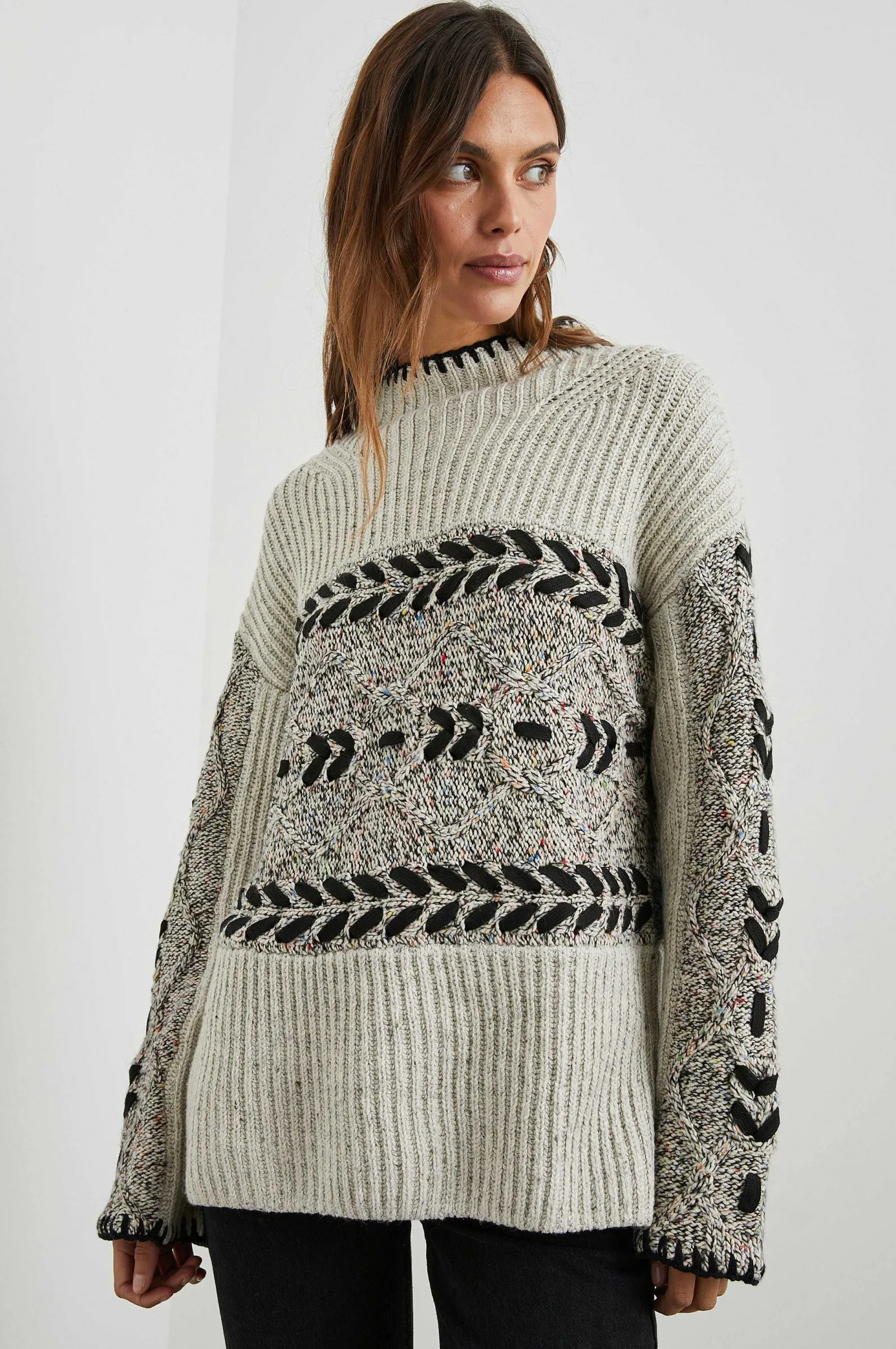 Vrouwen Rails Raini Trui - Heather Kabels