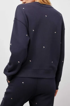 Vrouwen Rails Ramona Sweatshirt - Marine Knopen