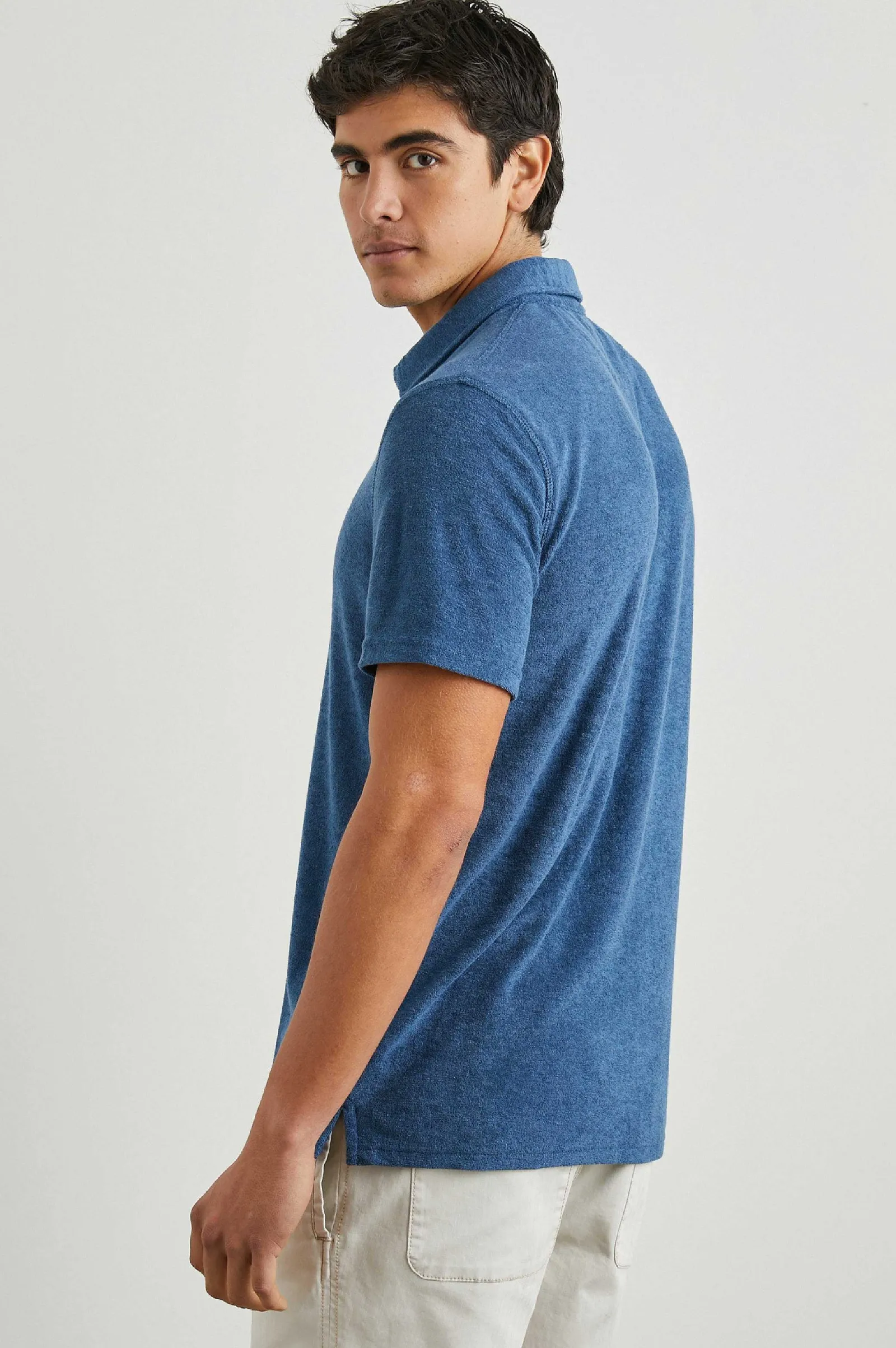 Heren Rails Rhen Poloshirt - Ensign Blauw