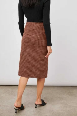 Vrouwen Rails Rok Luci - Russet Gingham