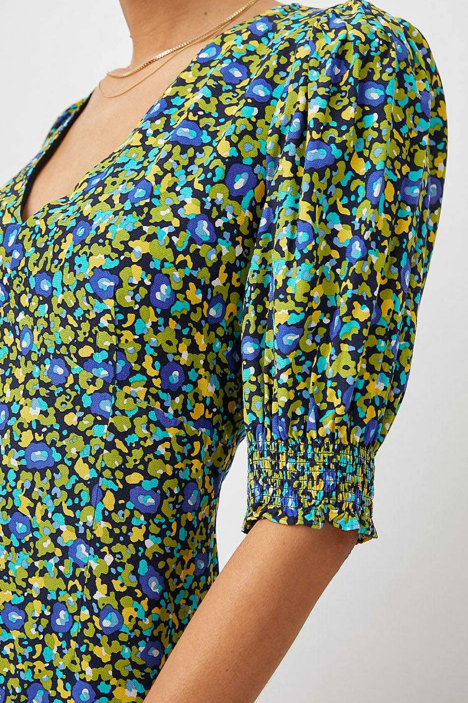 Vrouwen Rails Roma Jurk - Abstracte Tuin