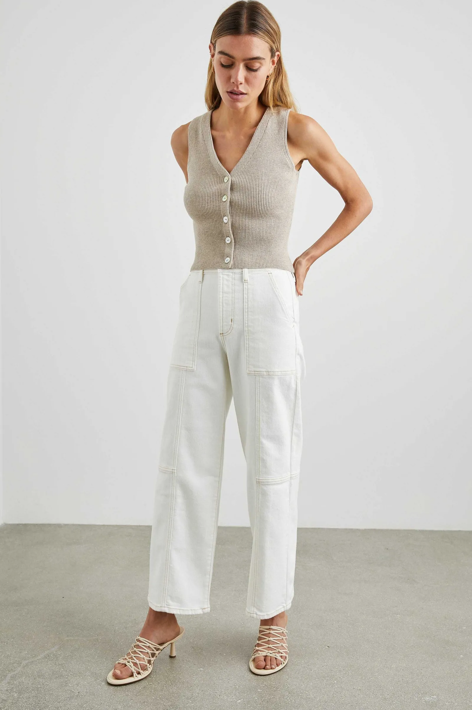 Vrouwen Rails Rosa Vest - Havermout