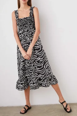 Vrouwen Rails Rumi Jurk - Contourlijnen