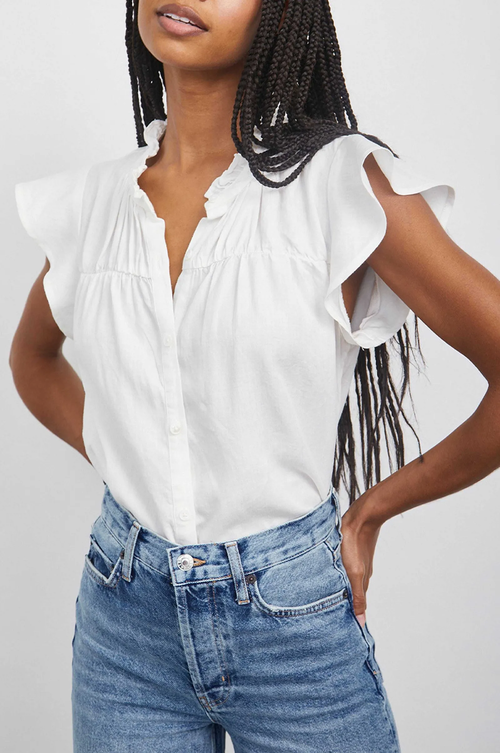 Vrouwen Rails Ruthie Top - Wit