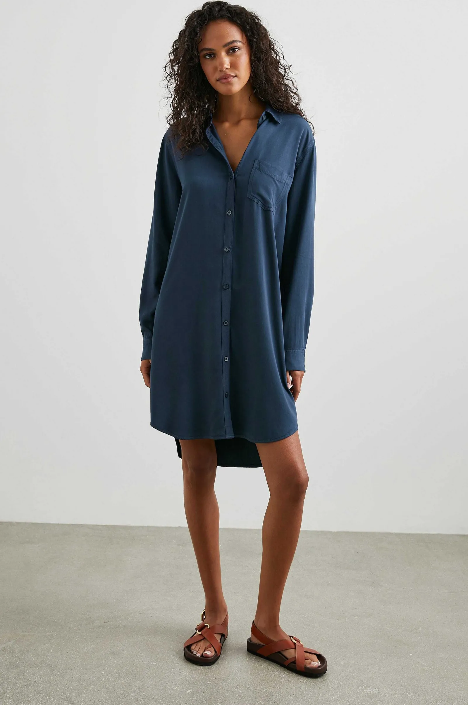 Vrouwen Rails Sawyer Jurk - Marine